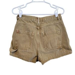 BDG Urban Outfitters High Rise Button Fly Cotton Denim Carpenter Shorts Size 29